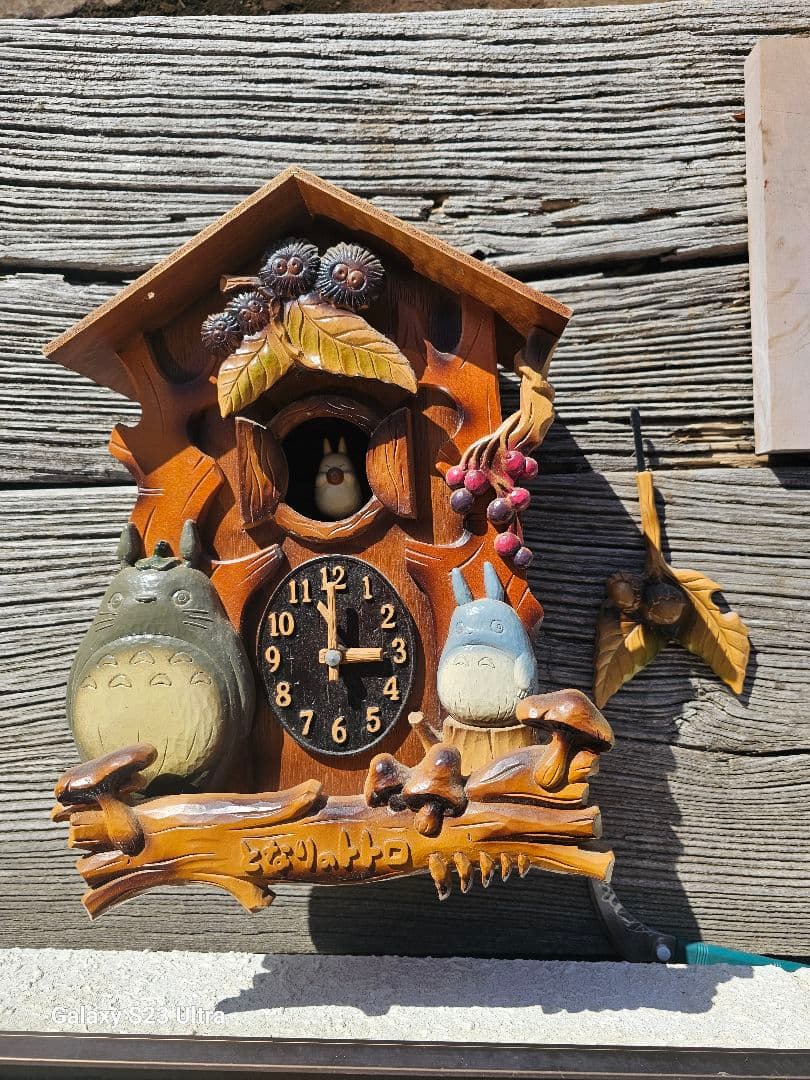 トトロ掛け時計 一応ジャンク - メルカリ