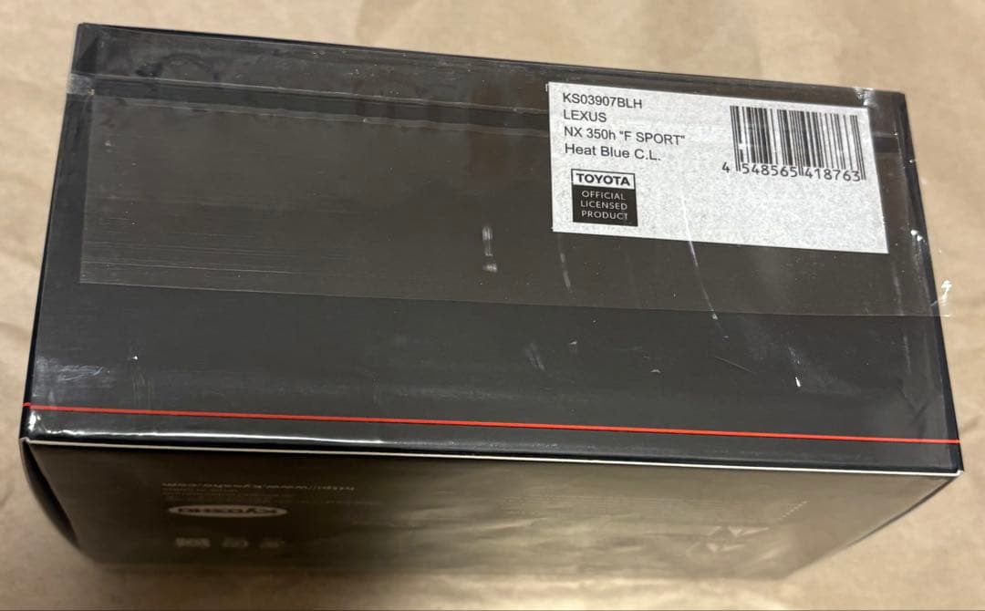 レクサス NX 350h F SPORT ミニカー　京商　ブルー