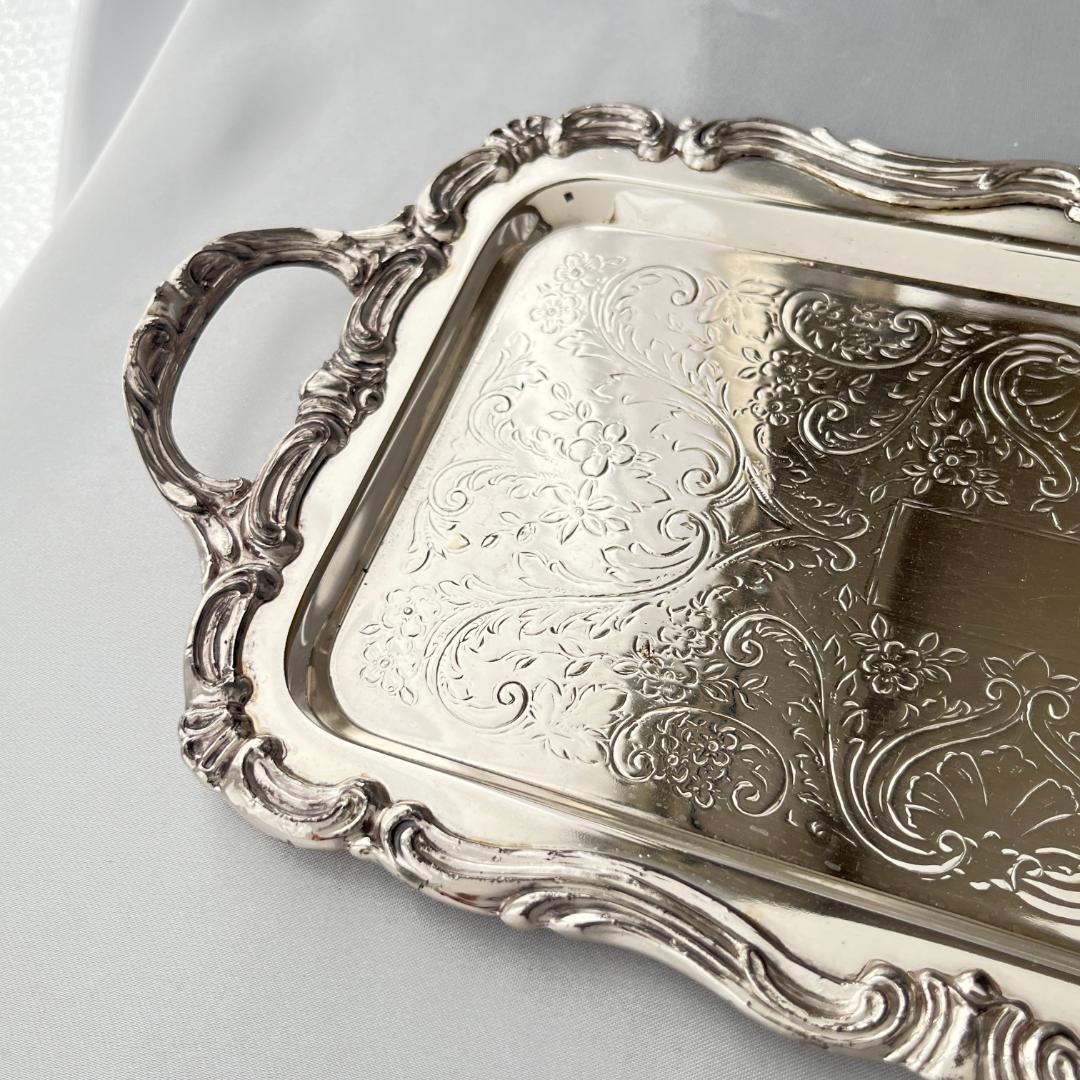 【FB Rogers】Baroque カクテルトレー / カードトレー 30cm