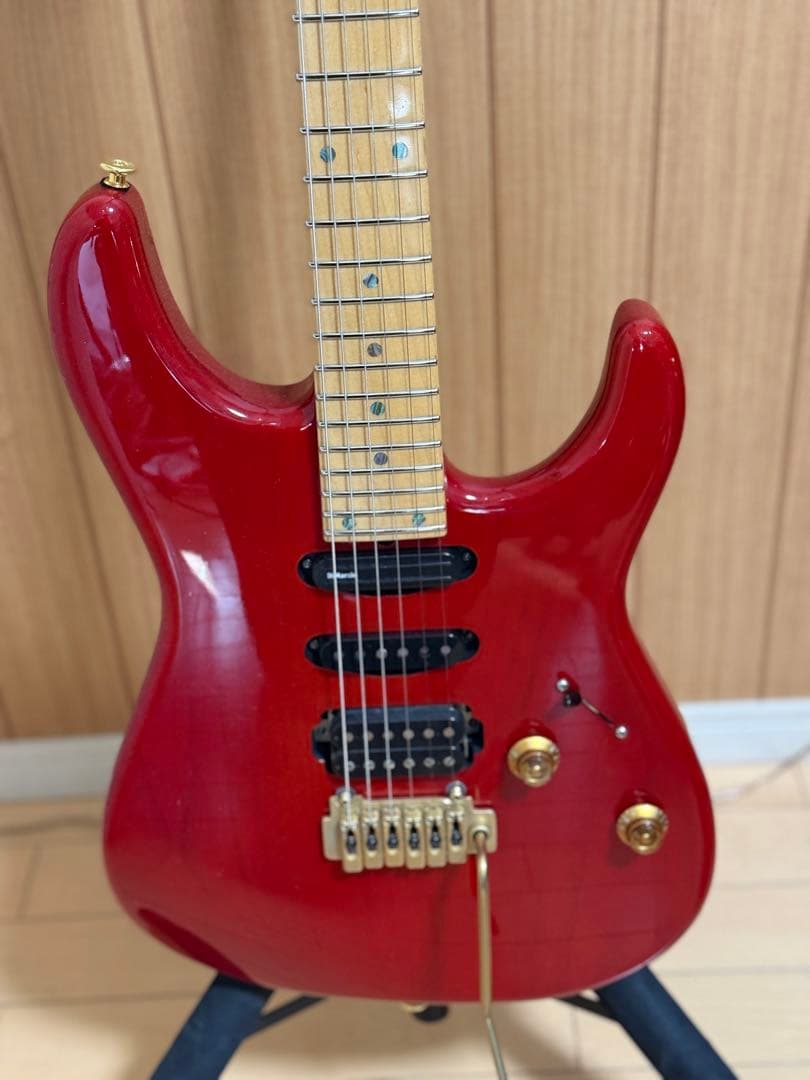 T’s guitars ST-24 Red 24フレット ステンレスフレット
