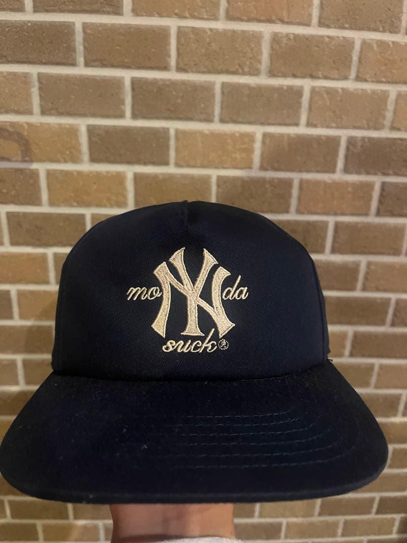 monday suck マンデーサック キャップ ネイビー ny ヤンキース