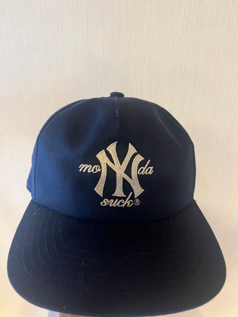monday suck マンデーサック キャップ ネイビー ny ヤンキース