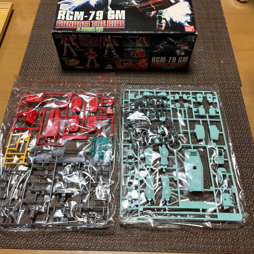 ロボット HG RGM-79 GM GUNDAM THE RIDE A BAOA QU