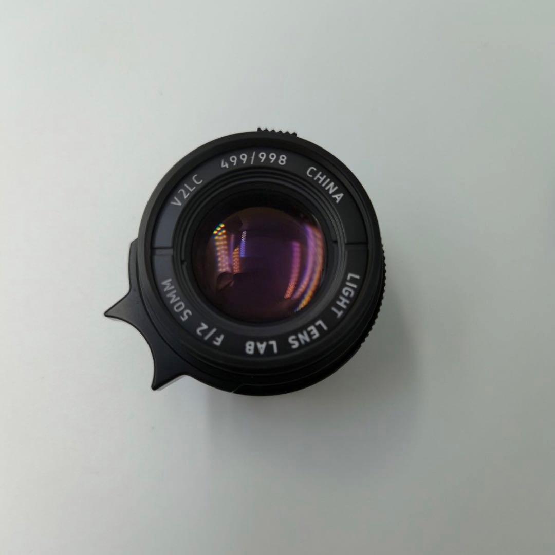 周Elcan LIGHT LENS LAB V2LC 50mmF2 Mマウント ☆希少美品☆ LIGHT