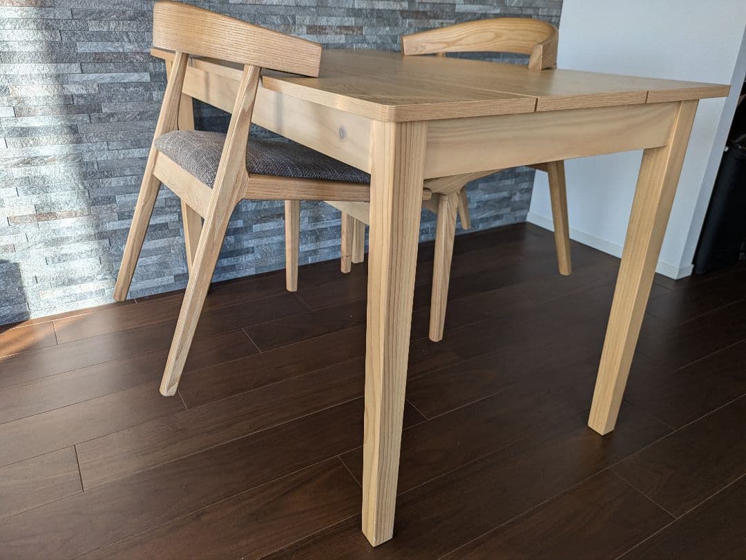 北欧　ダイニングテーブルの　w115