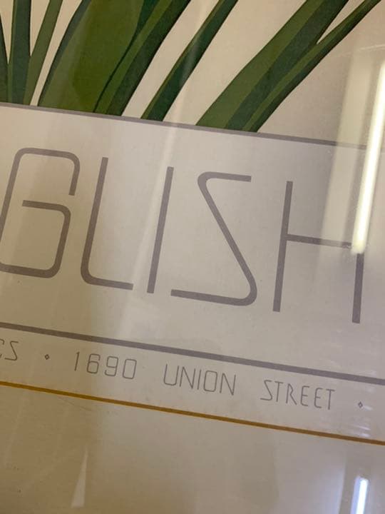 ENGLISH・IRIS KENPERRY ヴィンテージポスター