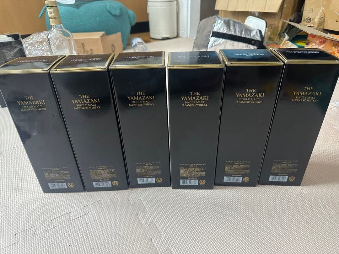 山崎18年 空箱のみ 6枚 セット