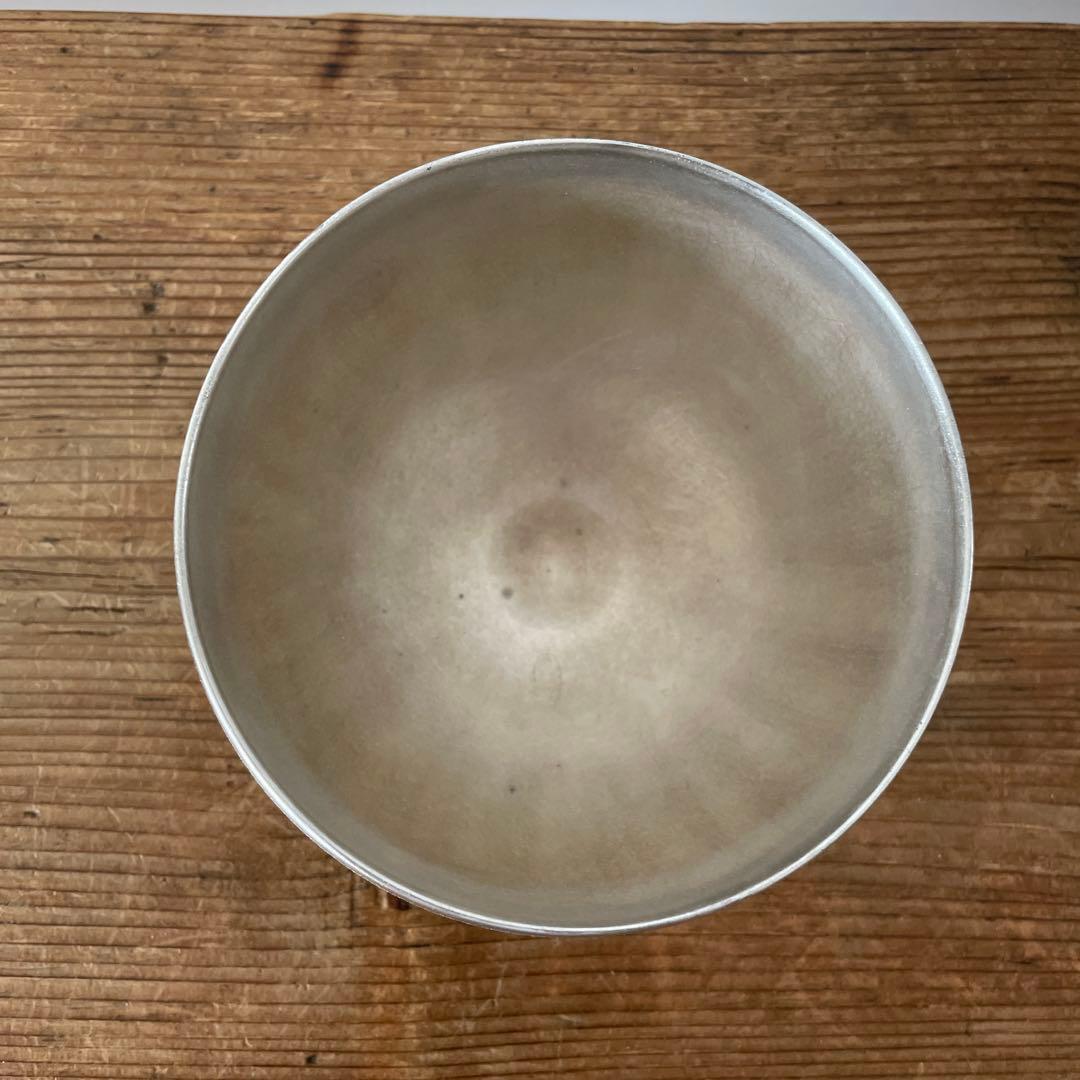 青木良太椀陶芸銀仕上げ
