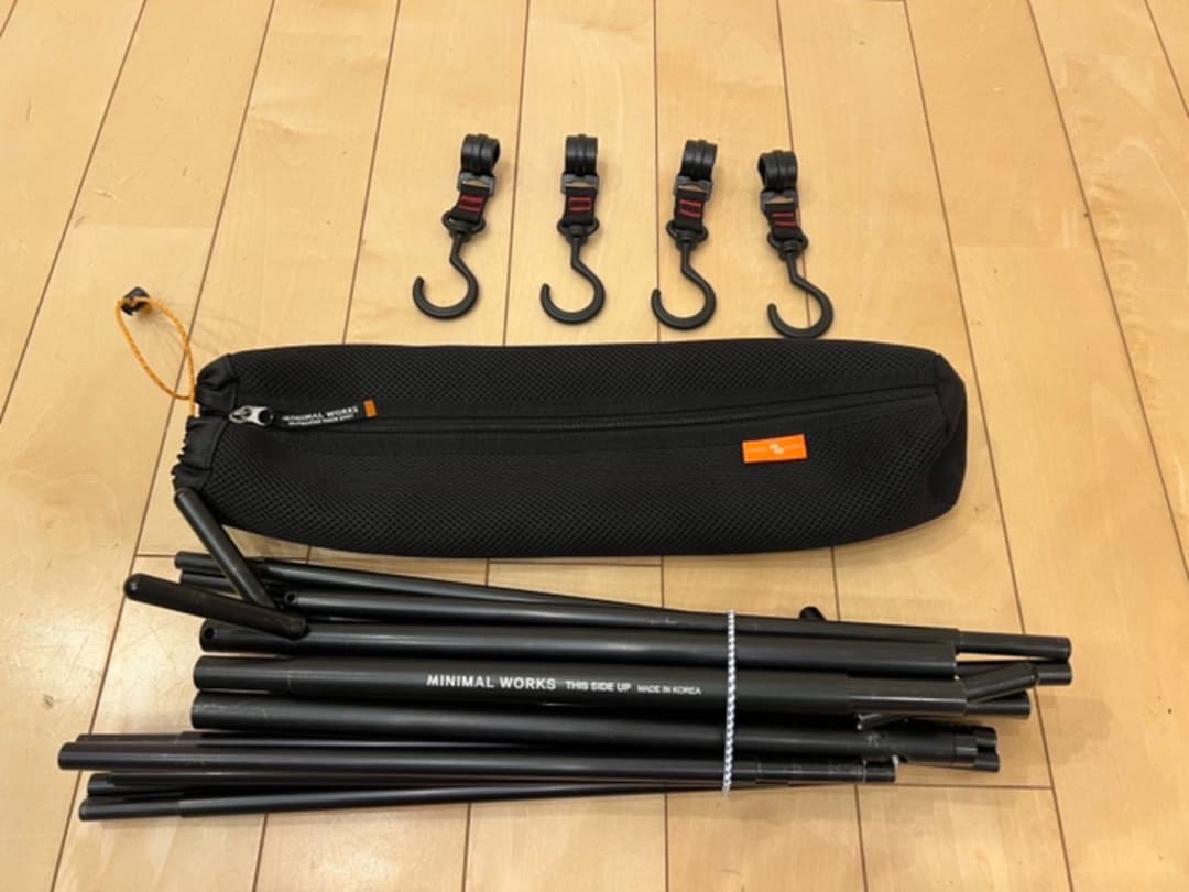 BLACKDEER 折りたたみIGTテーブル+水切りトレイ+延長ラック BLACKDEER