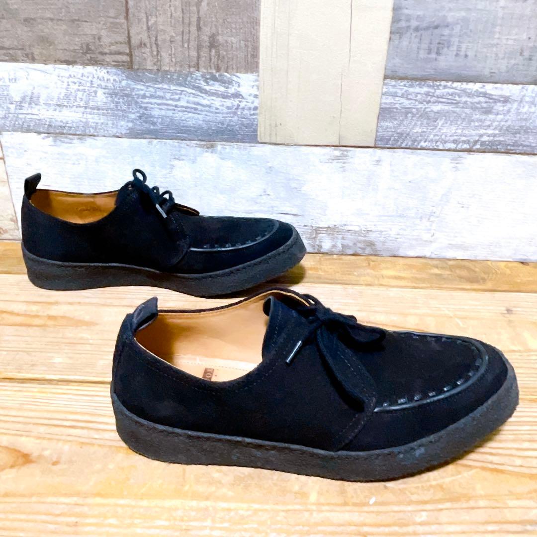 ジョージコックス フレッドペリー モカシンシューズ スエード ラバーソール 黒