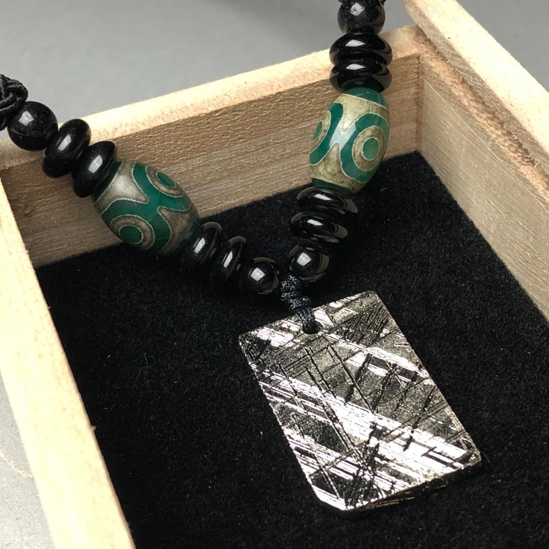 りょうすけ　ムオニオナルスタ隕石　メッキ処理済み　重さ約21ｇ