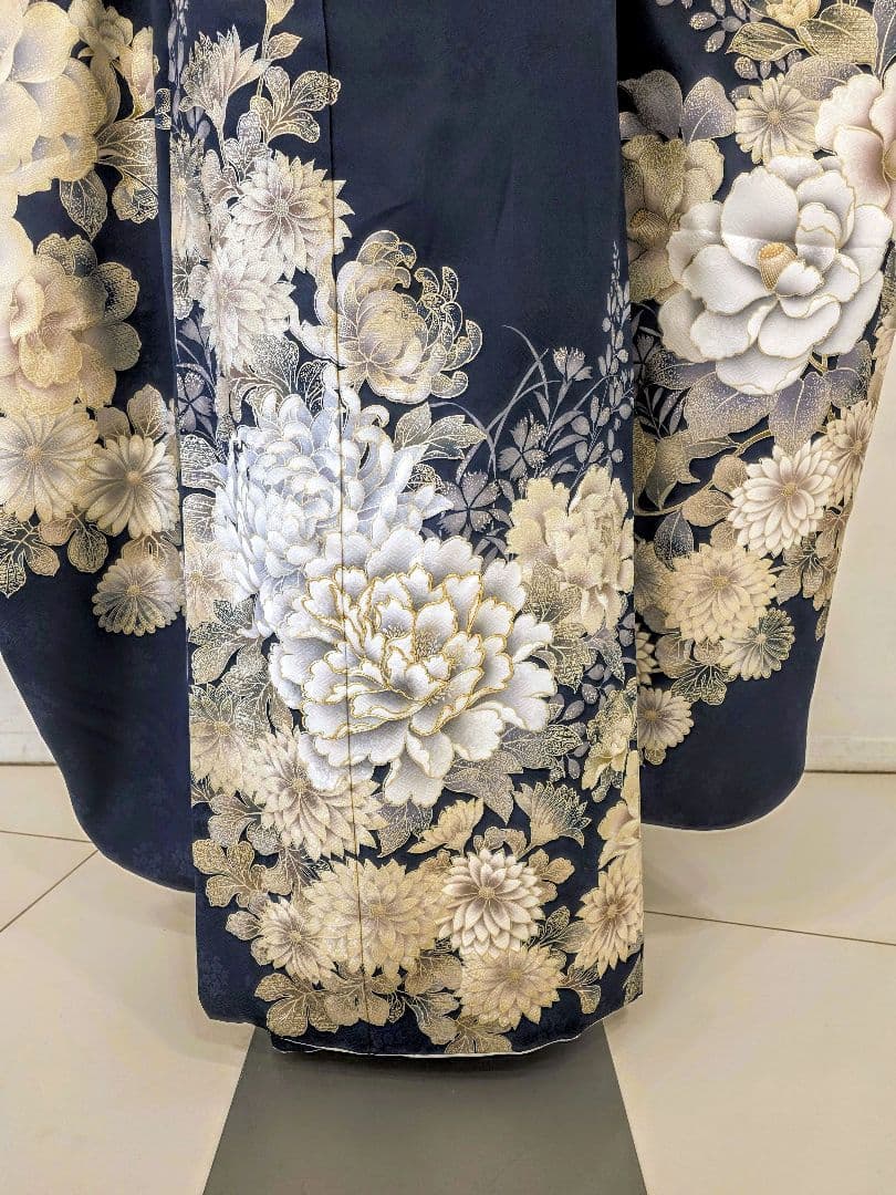 るなのあ 振袖フルセット 紺色 るなのあ 振袖フルセット 紺色