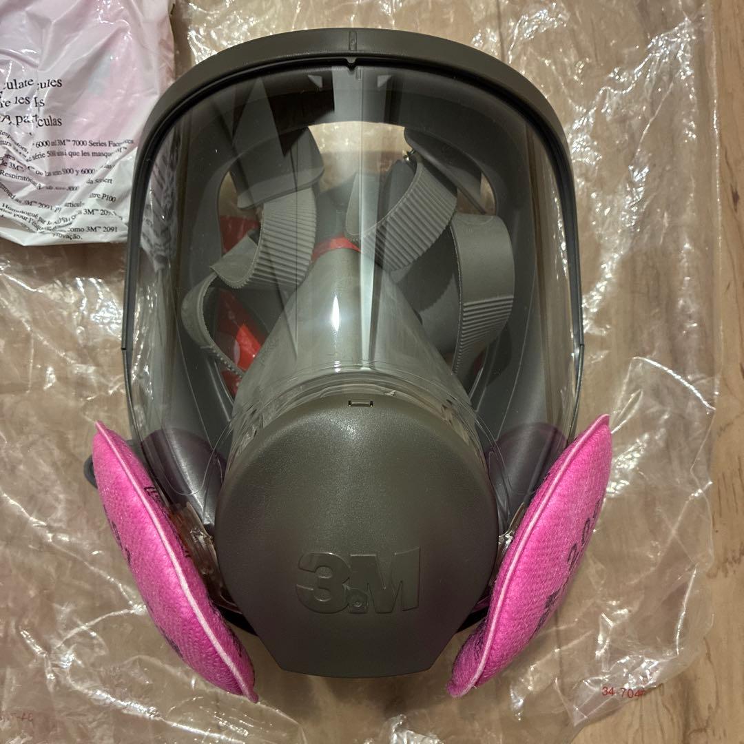 3M 防塵マスク 6000F/2091-RL3 ミディアムサイズ - メルカリ