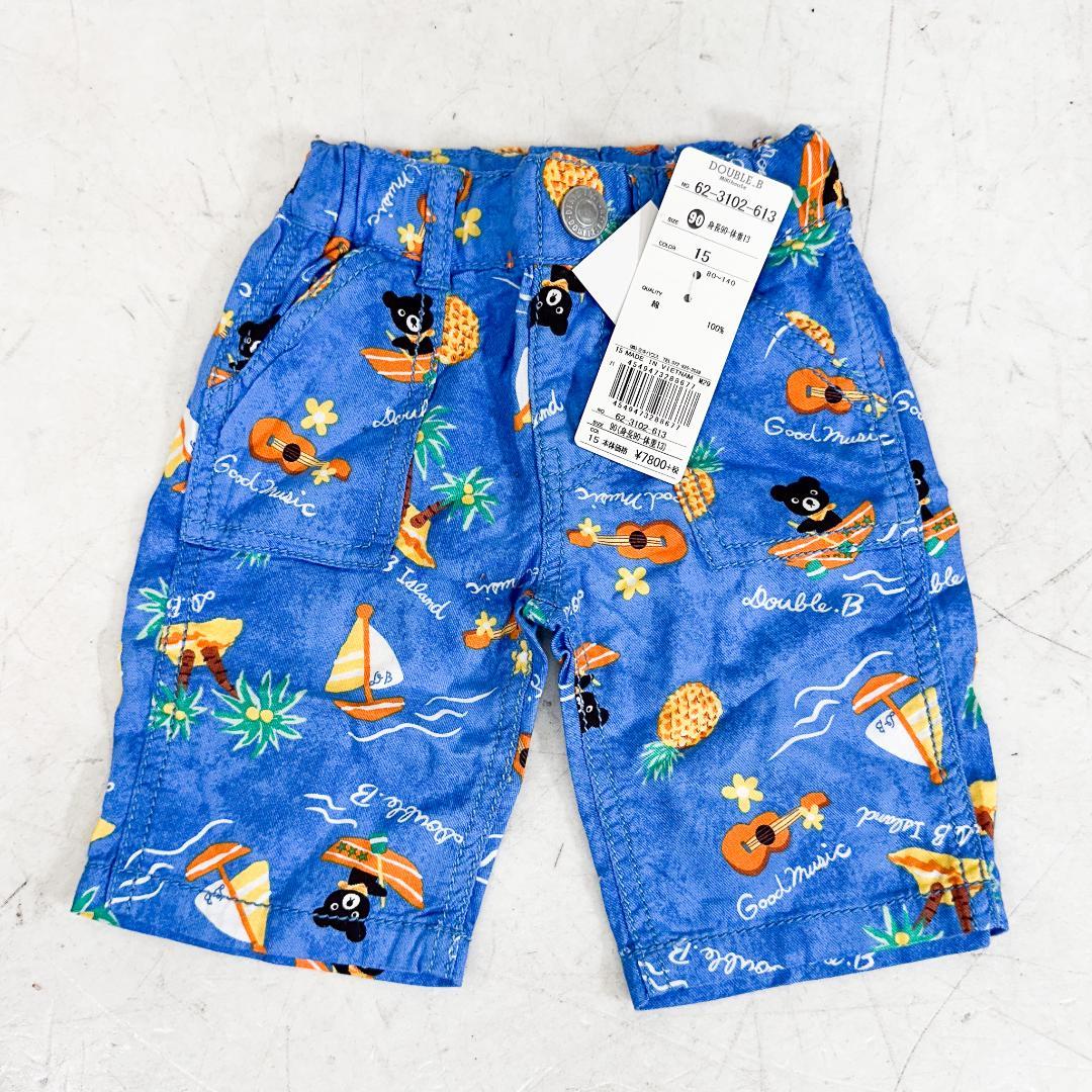 な*ん様 K9113 ミキハウス ダブルビー 半袖Tシャツ パンツ 6枚セット