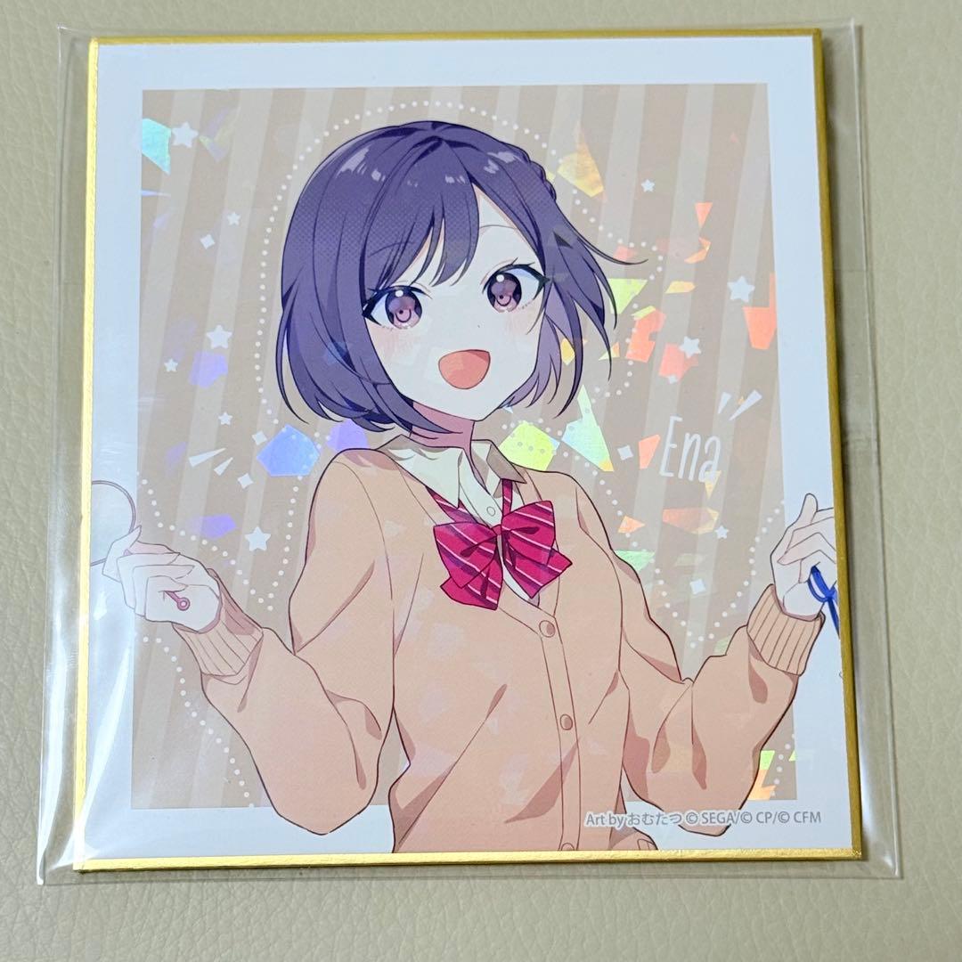 プロセカ 東雲絵名 神山高校文化祭 神高 ホログラム色紙 出回り無し