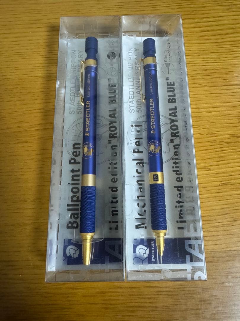ステッドラー ロイヤルブルー シャーペン ステッドラー 50周年 限定版