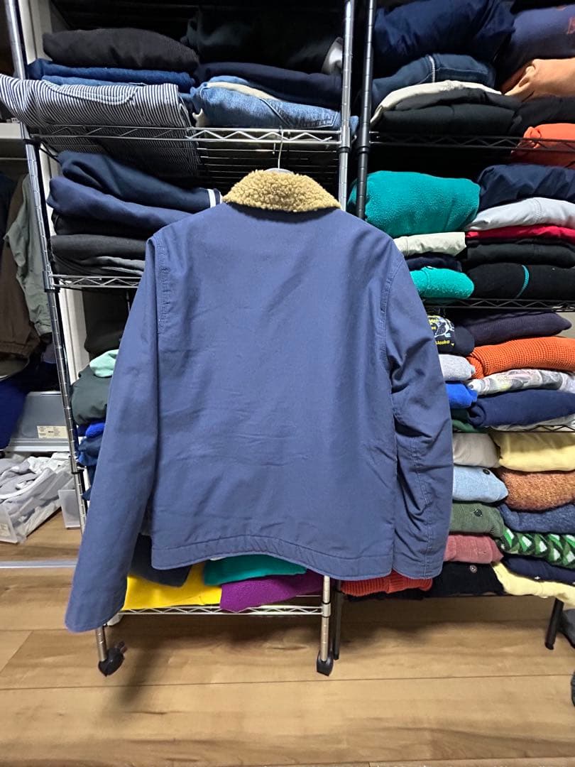 CARHARTT ボア襟ブルーダックジャケット