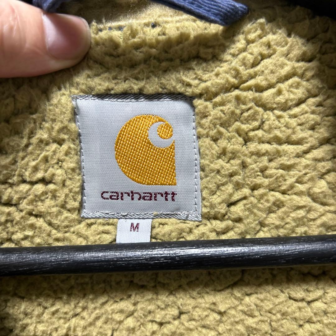 CARHARTT ボア襟ブルーダックジャケット