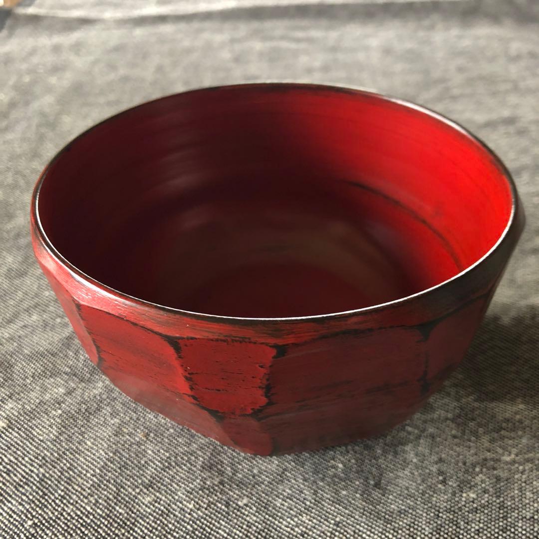 大蔵達雄さん　根来塗 漆椀