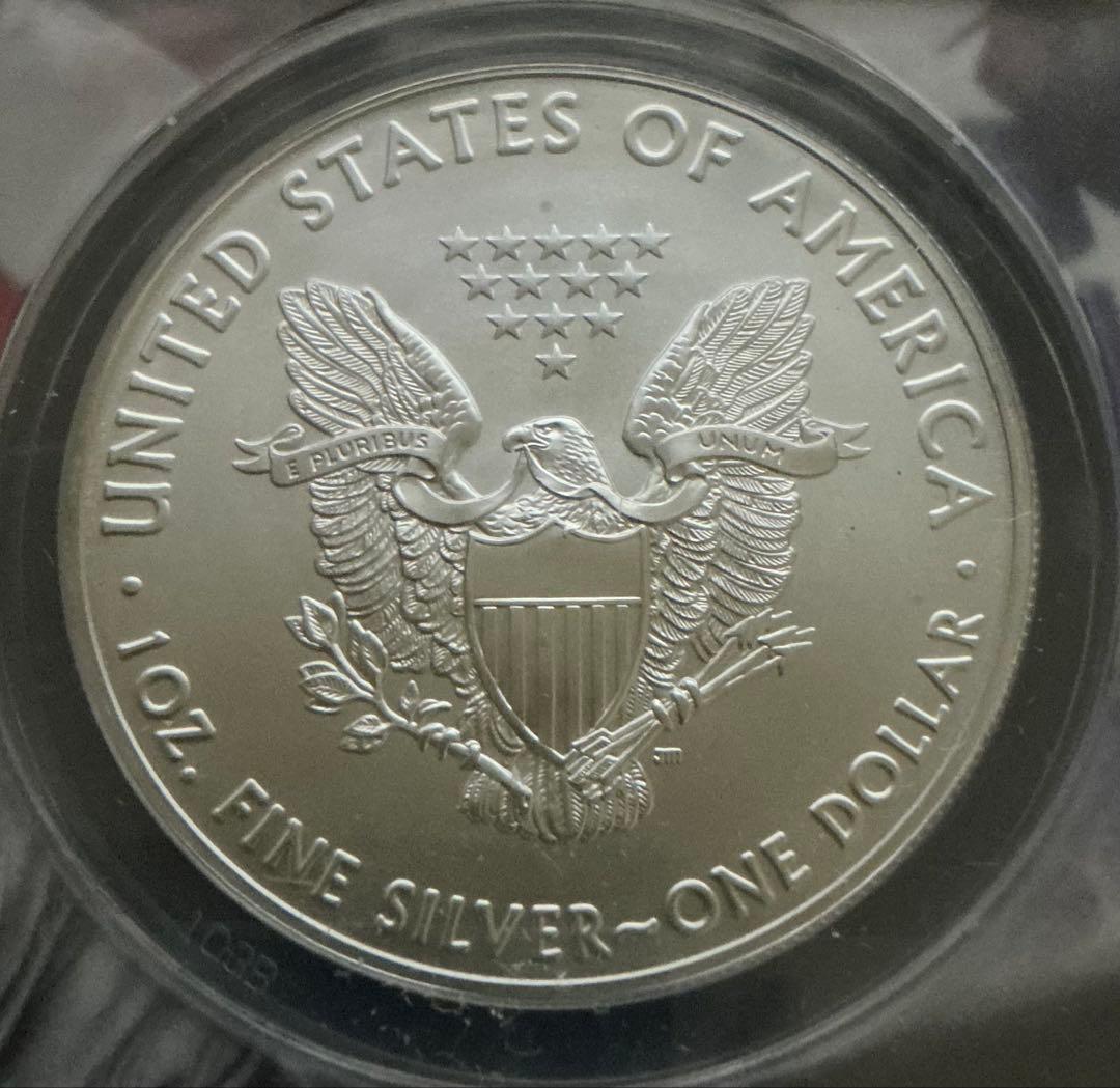 2021年 アメリカ イーグル 銀貨 MS70 最高鑑定品 シルバー ANACS