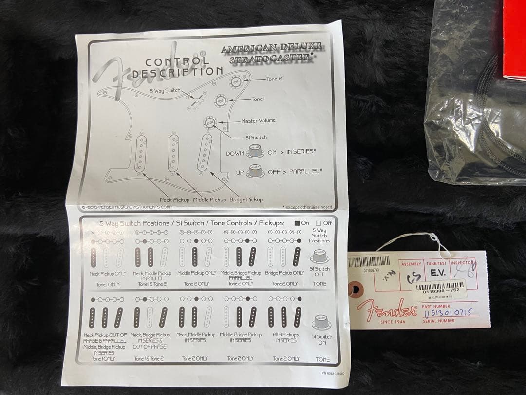 【希少】Fender USA American Deluxe ST N3 Ash