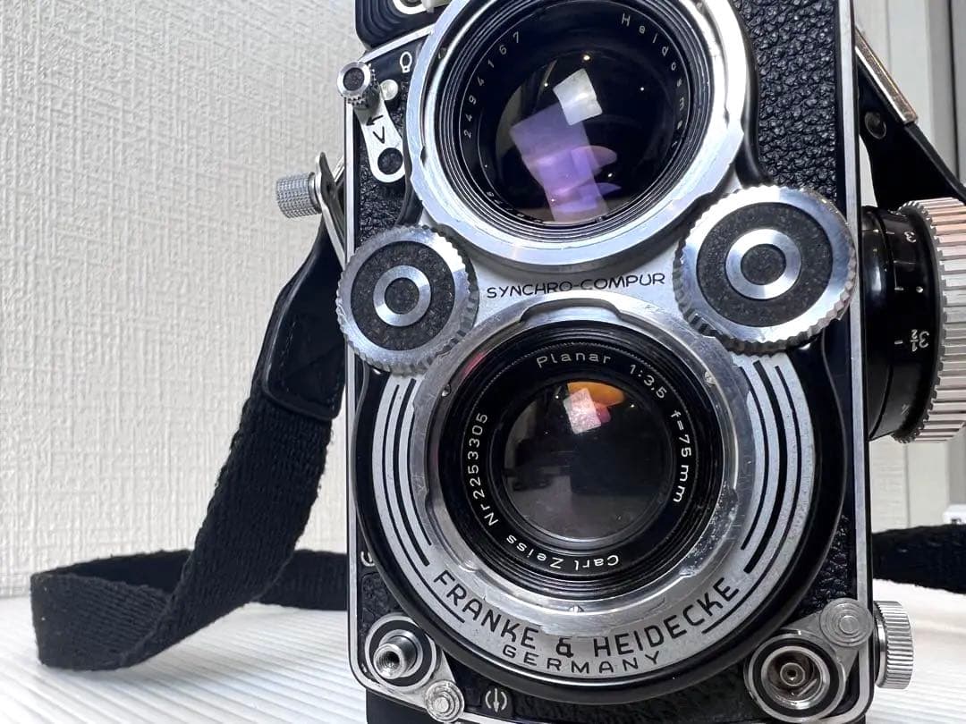 ROLLEI FLEX Planer 3.5f 75mm ローライナー付ジャンク