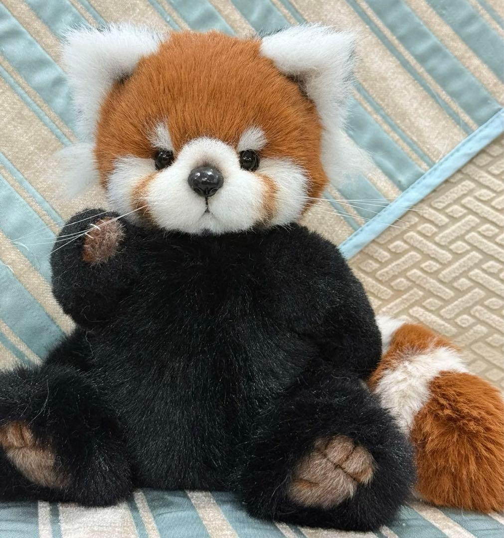 可愛すぎるレッサーパンダ アーティストベア 海外作家様 ハンドメイド