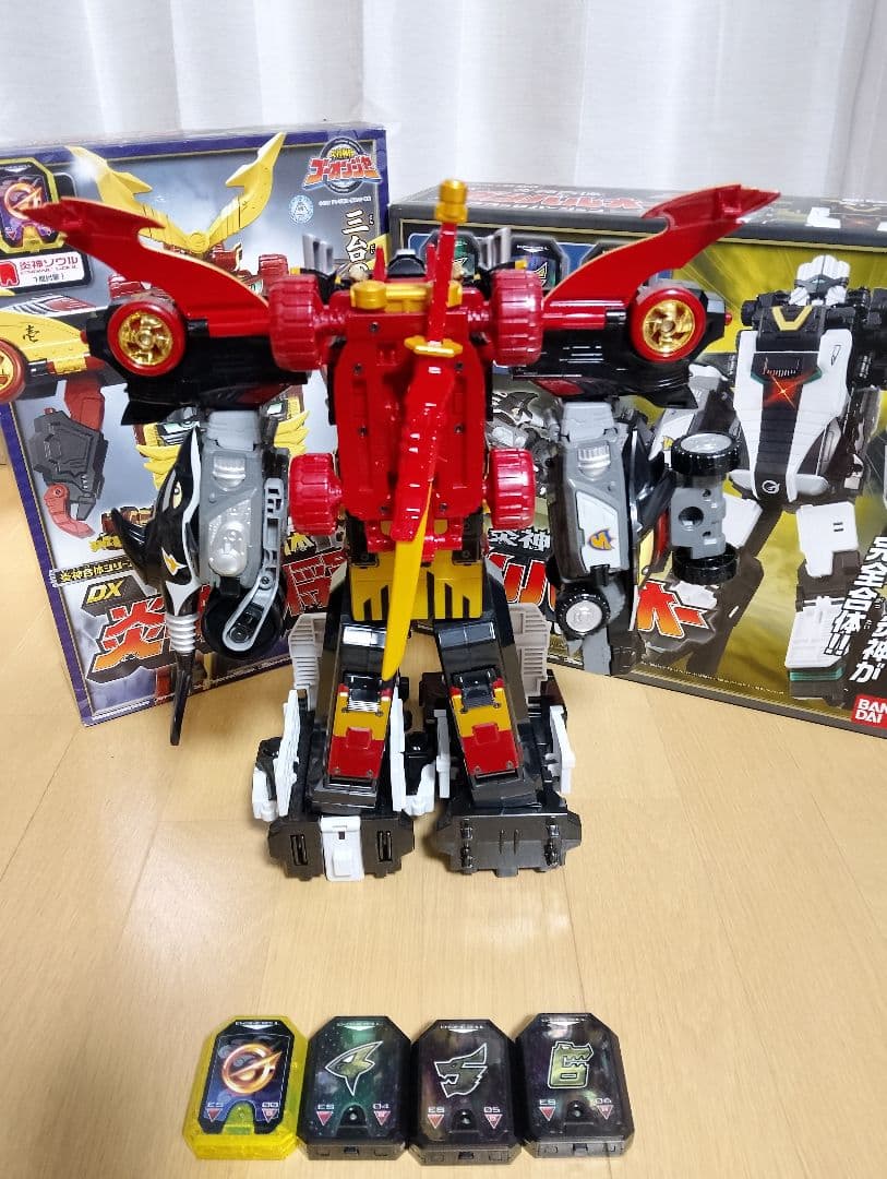 DX炎神大将軍 と DXガンバルオーブラックバージョン セット DXガンバル