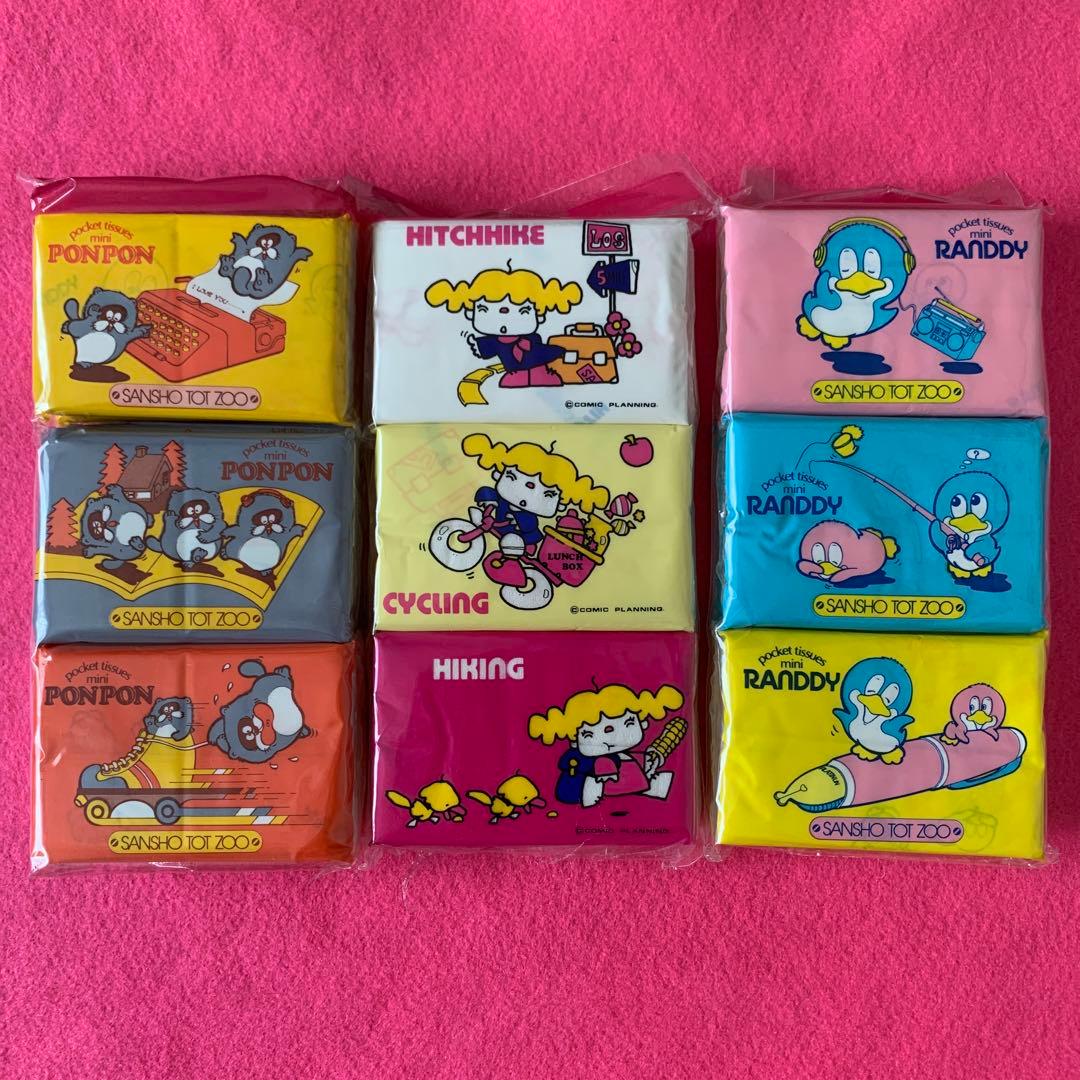 昭和レトロ メルヘンポケットティッシュ②18個セット - メルカリ