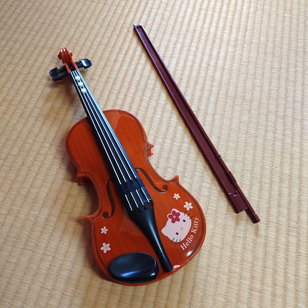 ☆キティちゃん おもちゃのバイオリン ヴァイオリン 箱あり - メルカリ