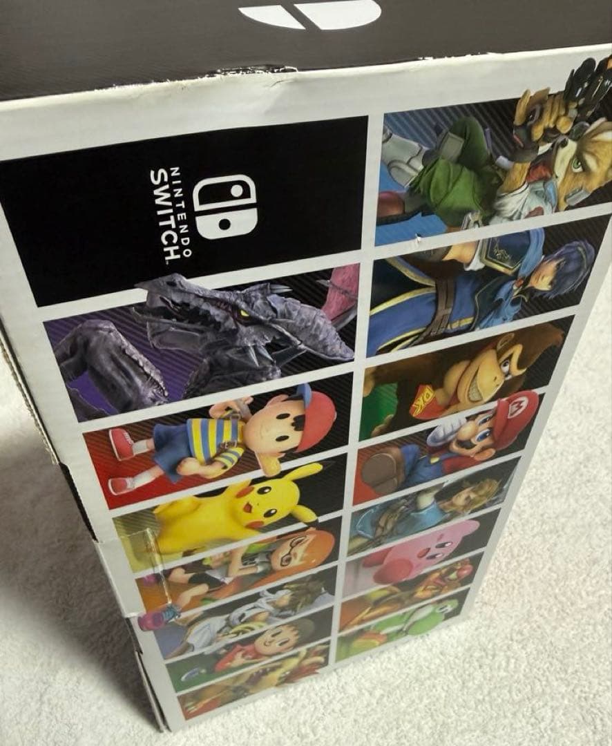 Nintendo Switch 本体　スマブラデザイン128GB SDカード付