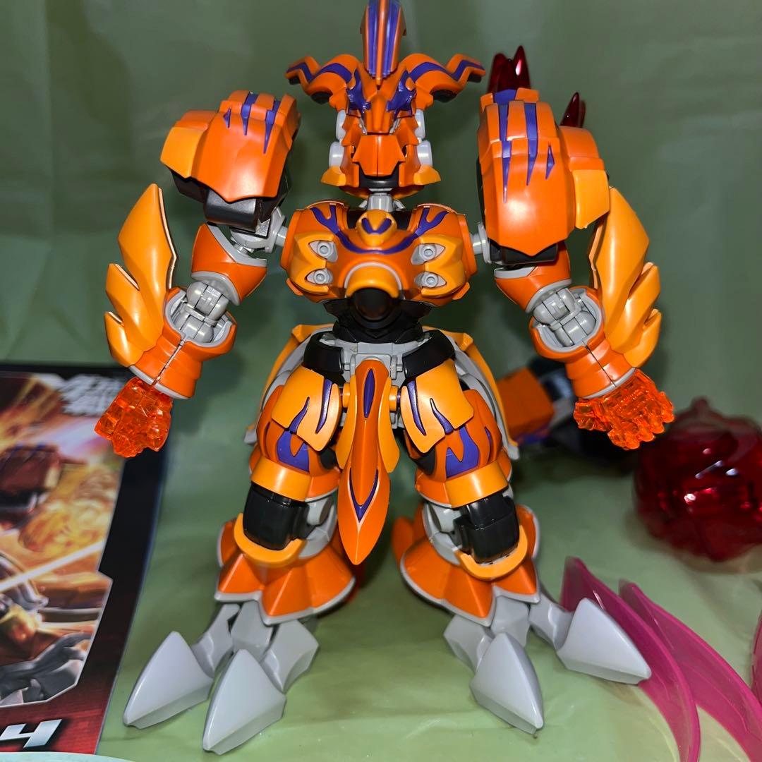 プラモデル組立済模型LBX ダンボール戦機イフリート塗装①