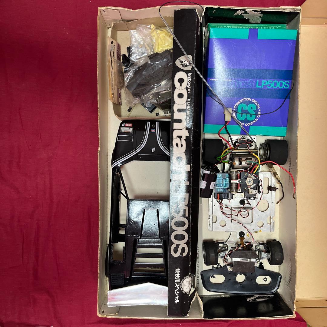 タミヤ　ブラックカウンタック LP500S 1/12 ラジコンカーキット