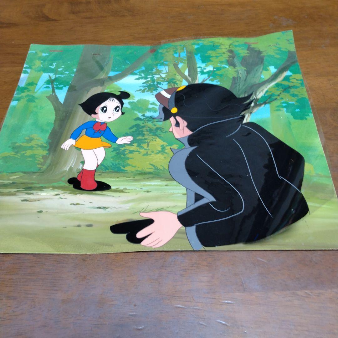 ふしぎなメルモ　手塚治虫　セル画　背景付き　メルモちゃん