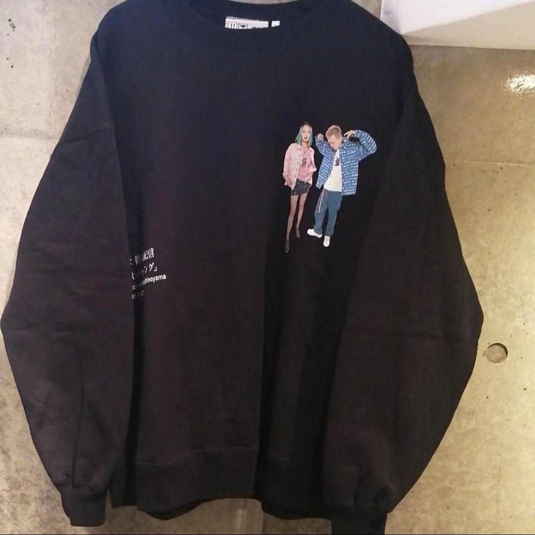 Lサイズ ゆるふわギャング】ブラックアイパッチ スウェット 篠山紀信