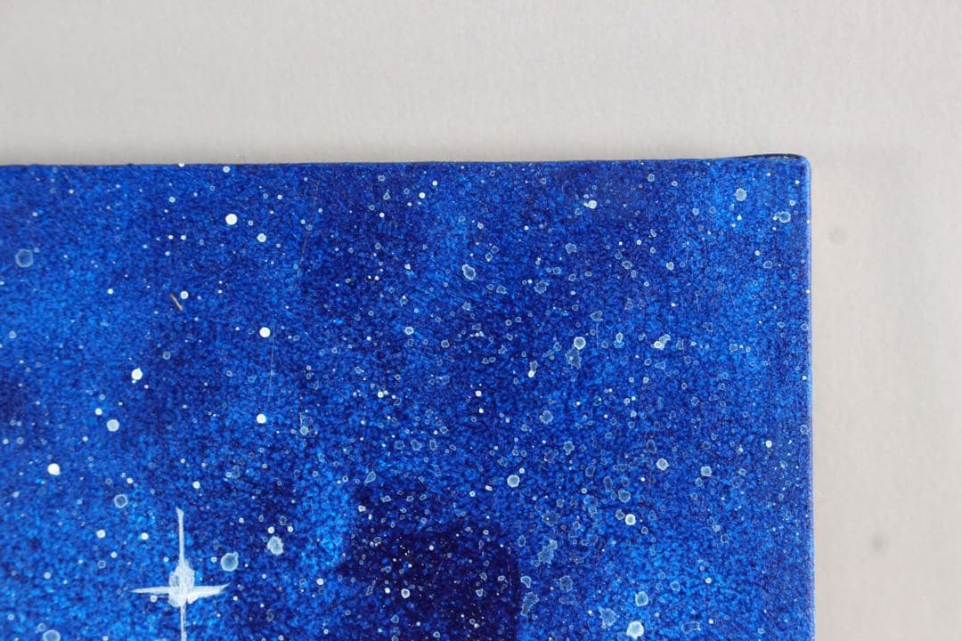 No5298 額装　深津静男　「ドリームキャット I」　油彩画4号　送料無料