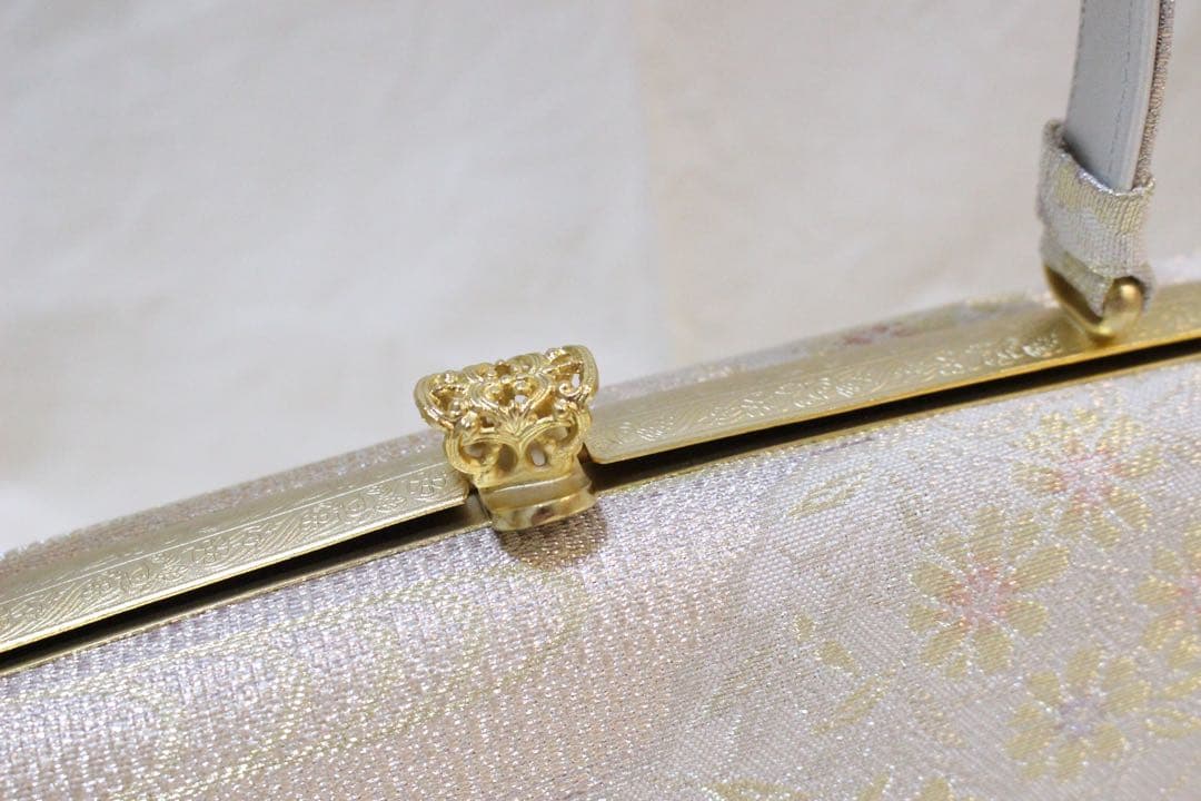 着物　バッグ　草履　紗織