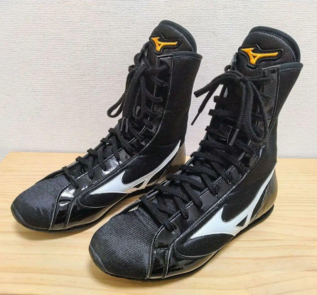 ミズノ ボクシングシューズ 黒 26.5cm