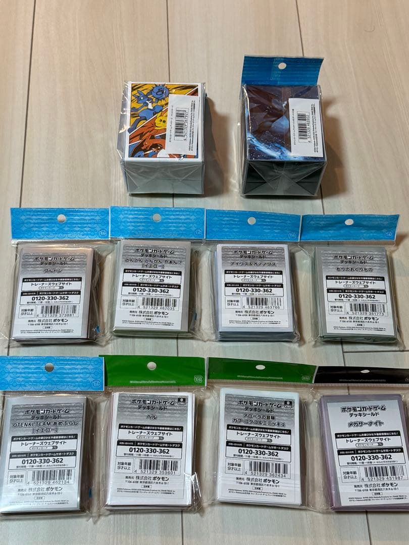 セット売り【新品】ポケモンカードゲーム　デッキシールド　デッキケース　スリーブ