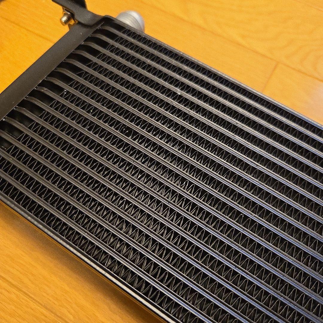 オイルクーラー 大小2つ ホース3m付 オイルクーラー 大小2つ ホース3m付