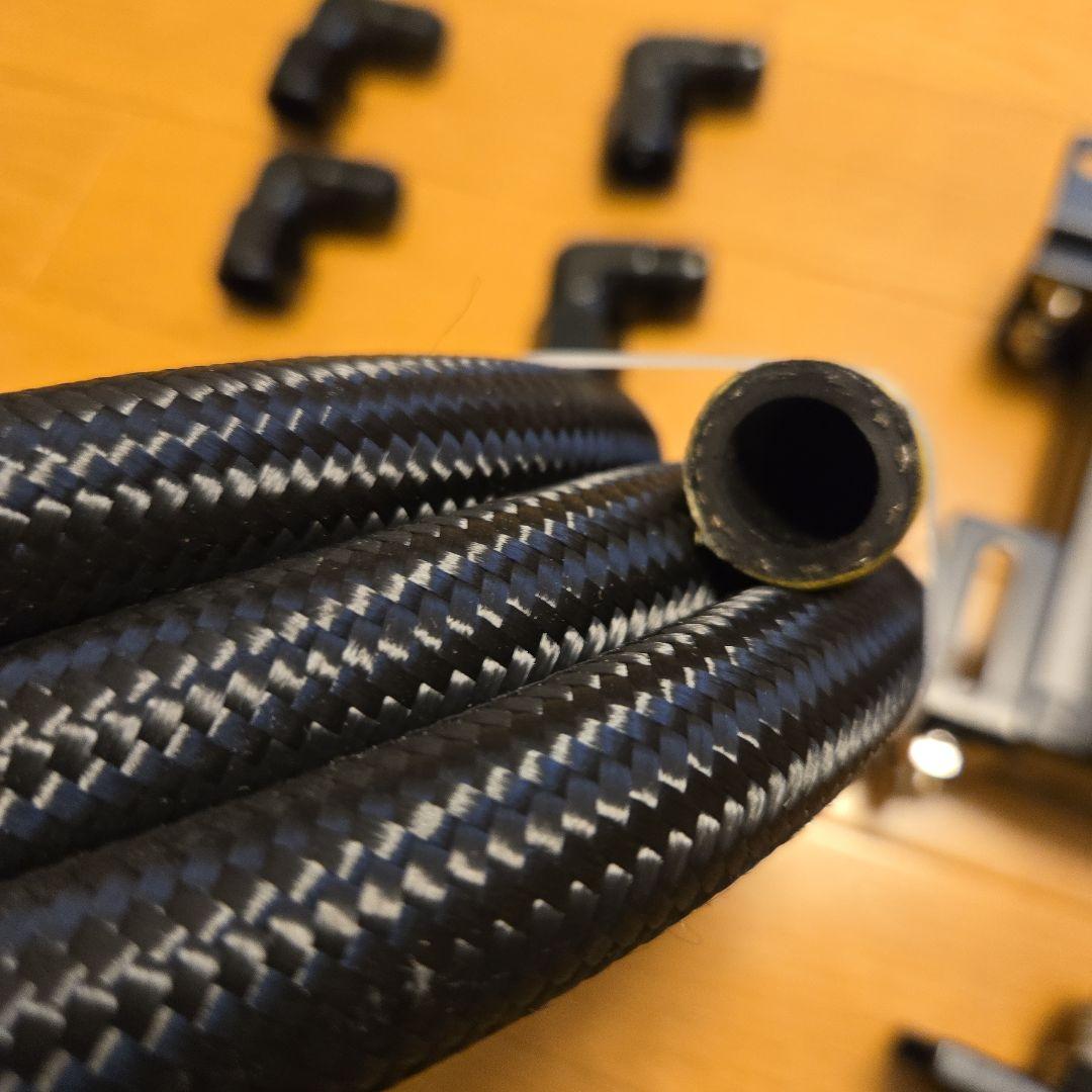 オイルクーラー 大小2つ ホース3m付 オイルクーラー 大小2つ ホース3m付