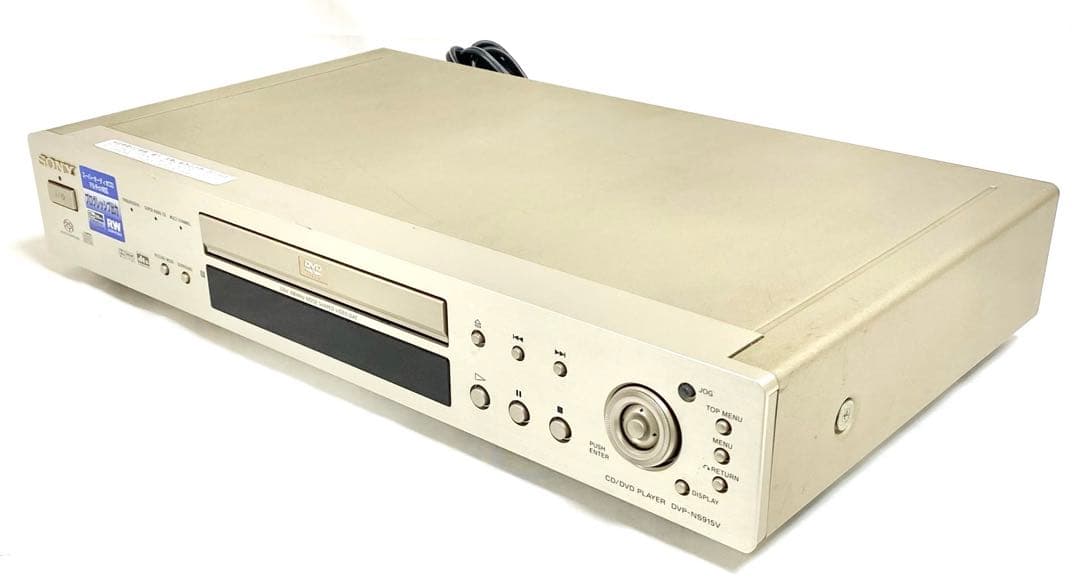 完動品】 SONY DVP-NS915V スーパーオーディオ CDプレーヤー - メルカリ