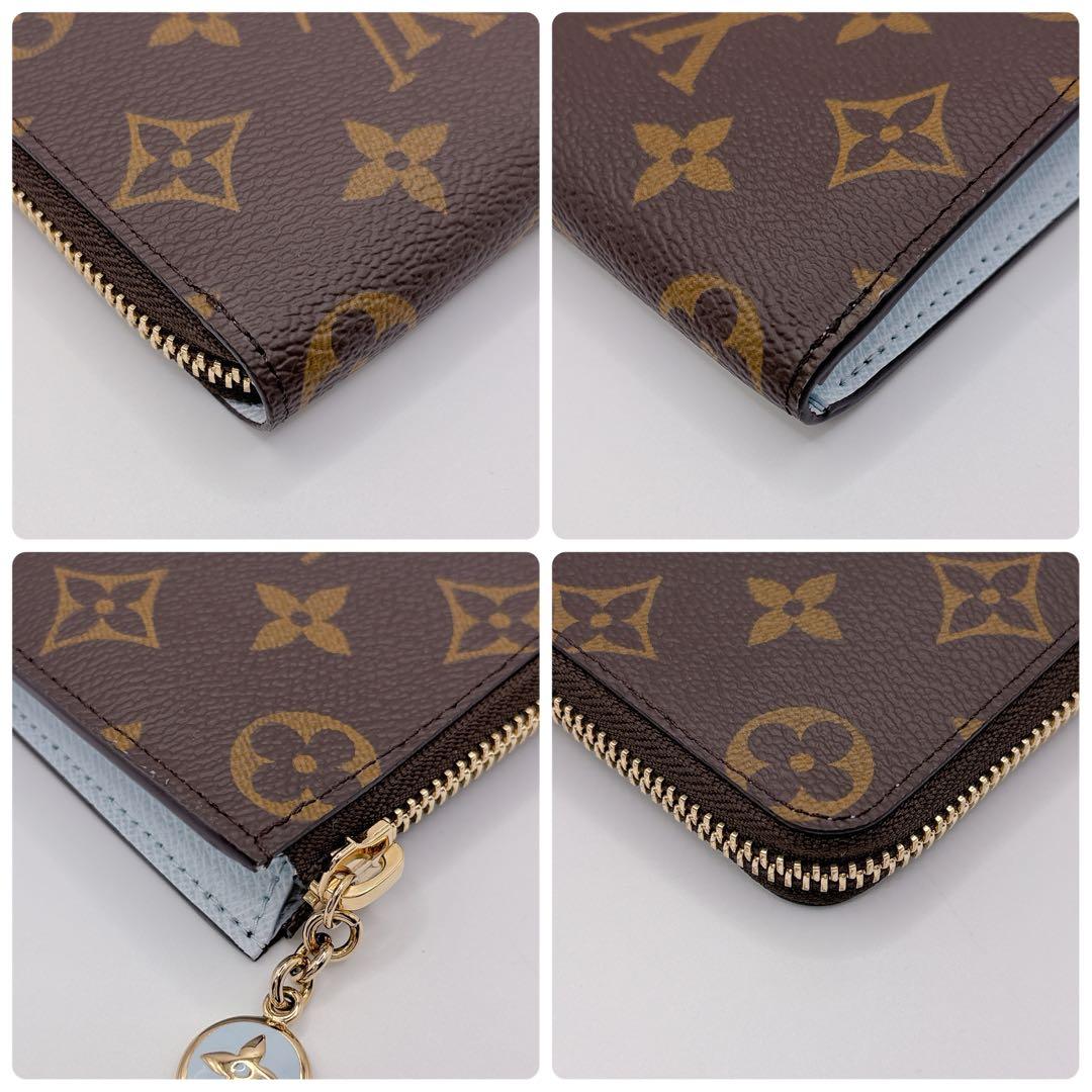 ほぼ未使用 日本限定 ルイヴィトン ポルトフォイユノアコンパクト アズールブルー