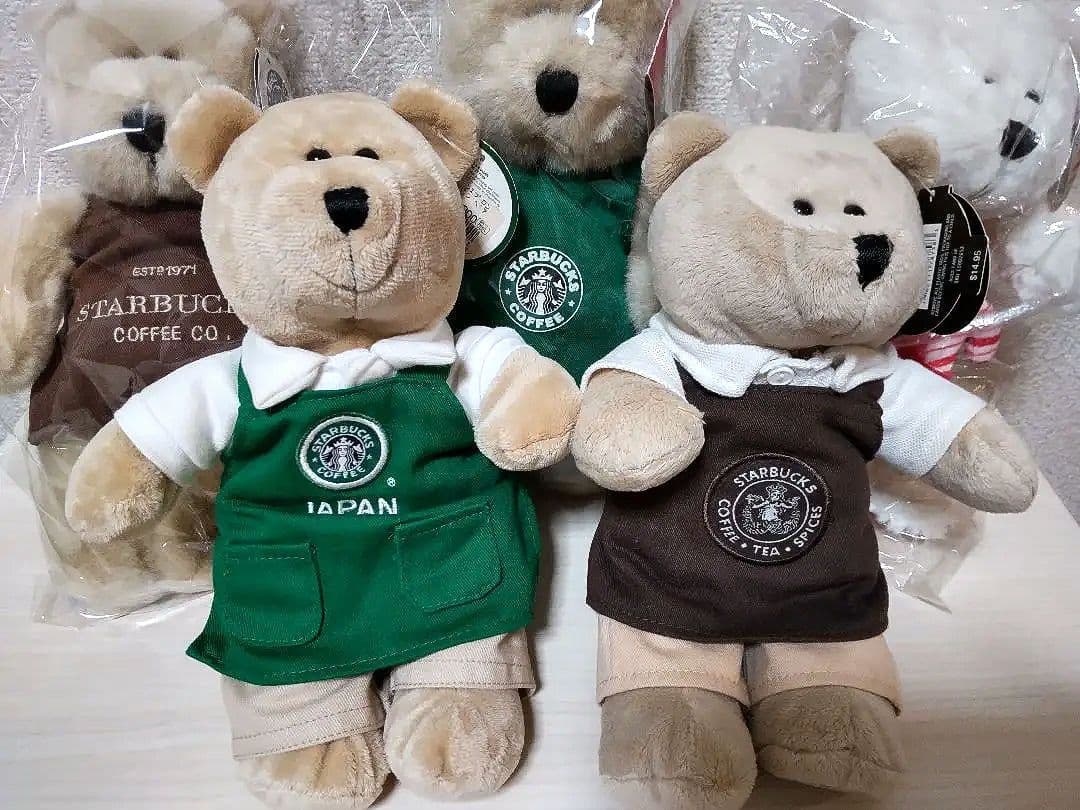 スターバックス Starbucks ベアリスタ ぬいぐるみ オーナメント他