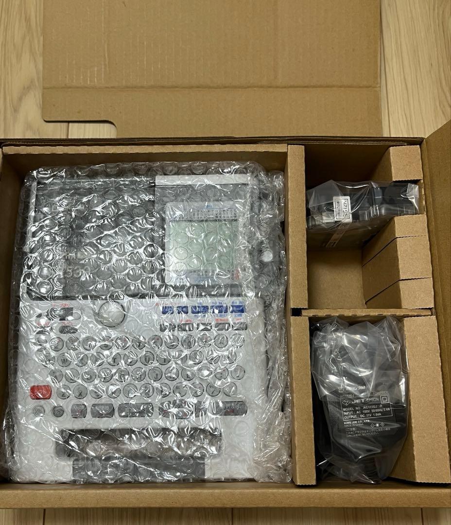 未使用品テープ6個付き TEPRA SR530 ラベルライター 美品 KING JIM TEPRA