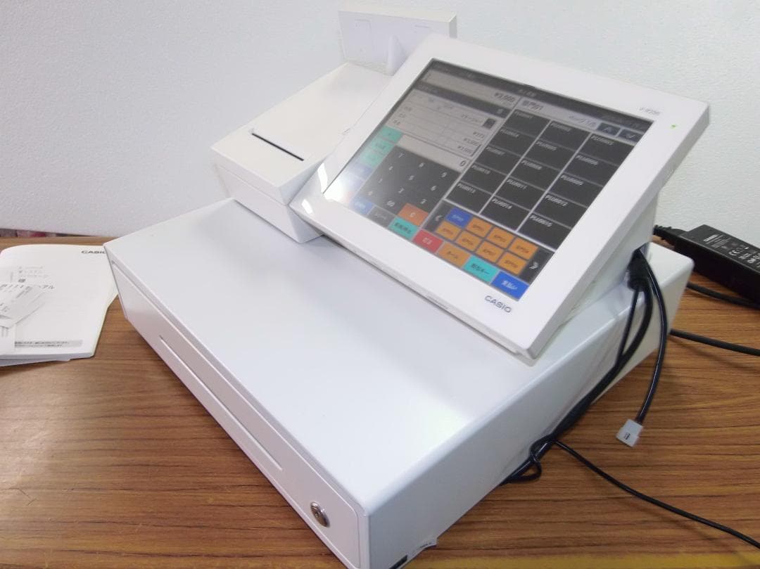 カシオレジスター V-R200 タッチ操作 設定無料Android 904444 設定無料