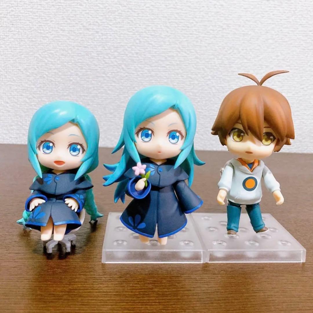 4体 玖渚友 いーちゃんフィギュア ねんどろいど クビキリサイクル 青色サヴァン