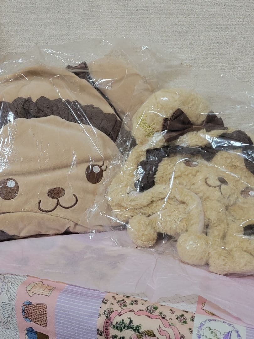 BABY くまくみゃセットとお洋服2点、ケープセット