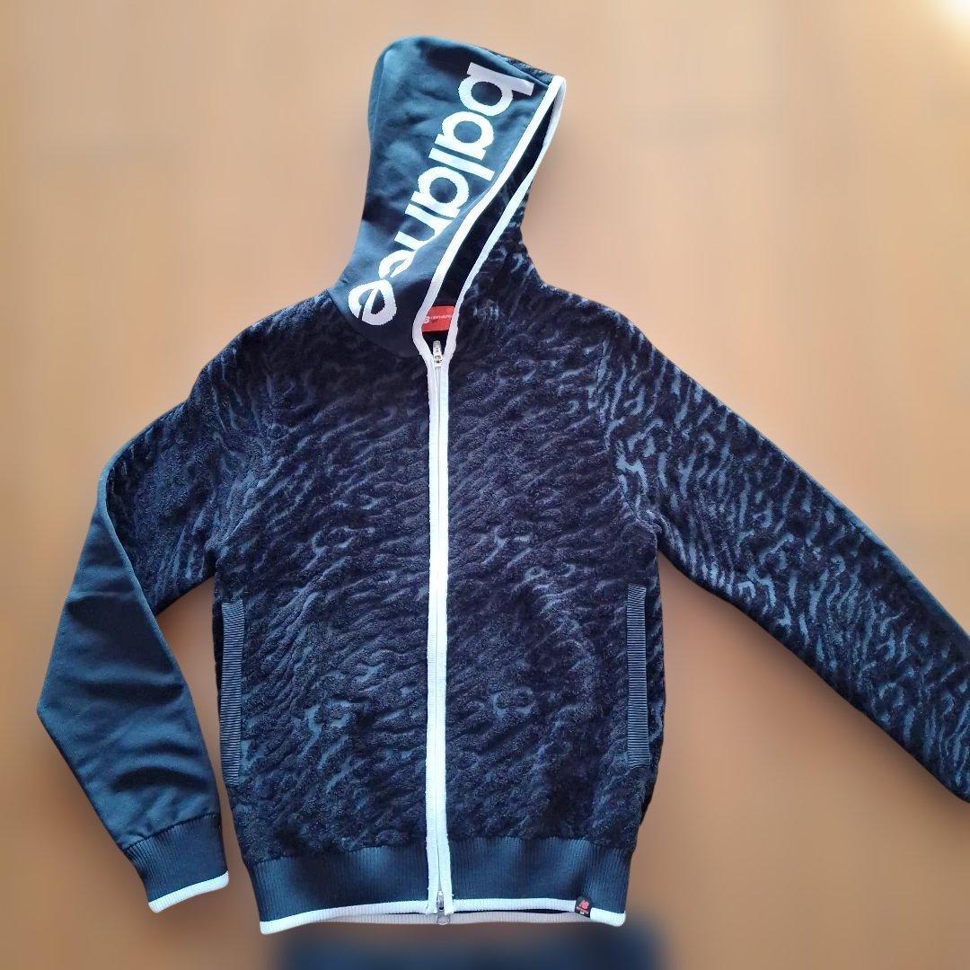 【美品】ニューバランスゴルフ レディース　セットアップ 黒ゼブラ