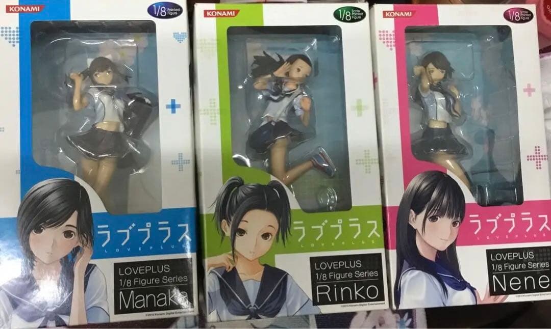 ラブプラス 3人娘 1／8 ねんどろいど ゲーム 本